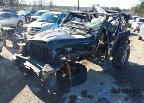 1999 Jeep Wrangler Sport from USA, damaged, VIN 1J4FY19S4XP464353